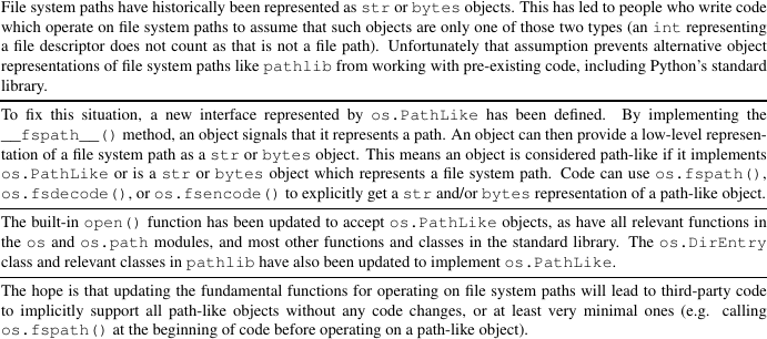 Identified paragraphs